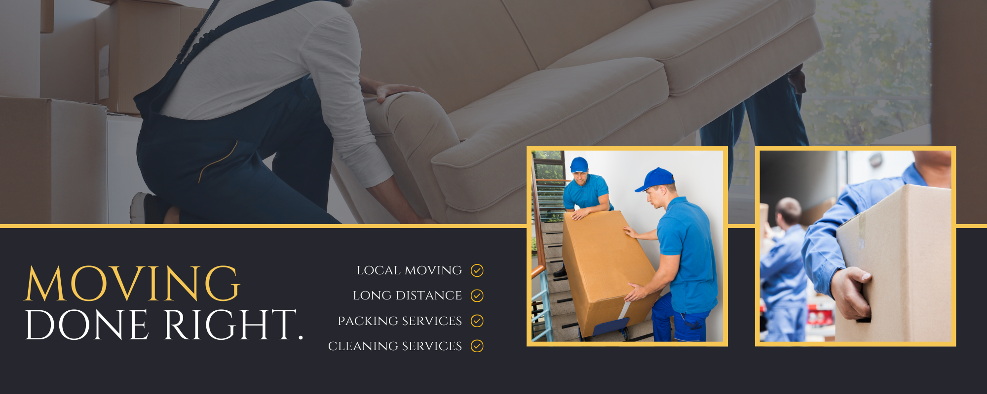 moving company collage